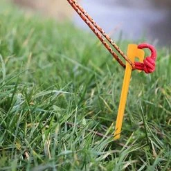 LTS FAFA Lot De 30 Piquets De Tente En Plastique Abs - 14,5 Cm - Jaune -Pergola Soldes 67894230 3