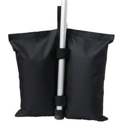 YIENJAOY AGILITY Sacs De Poids De Qualité Industrielle- Sacs De Sable - Pour Tente De Canopée, Parapluie De Terrasse, Mobilier D'extérieur (Sacs Seulement, Sable Exclus) 4pcs Noir -Pergola Soldes 67903324 5