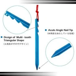 YIENJAOY AGILITY Piquets De Tente 10 Pièces Sardines Camping Piquets De Fixation Léger Avec Sac De Rangement Pour Randonnée Voyage En Plein Air Activités Extérieur Y Design - 18cm - Argent 9 YIENJAOY AGILITY Piquets De Tente 10 Pièces Sardines Camping Piquets De Fixation Léger Avec Sac De Rangement Pour Randonnée Voyage En Plein Air Activités Extérieur Y Design - 18cm - Argent -Pergola Soldes 67903910 3