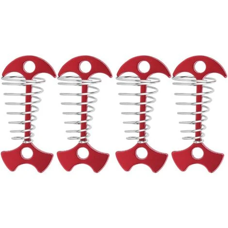 NAXUNNN Crochet De Boucle De Corde Chevilles D'ancrage Au Sol Pour Le Camping 4 Pièces 3 NAXUNNN Crochet De Boucle De Corde Chevilles D'ancrage Au Sol Pour Le Camping 4 Pièces