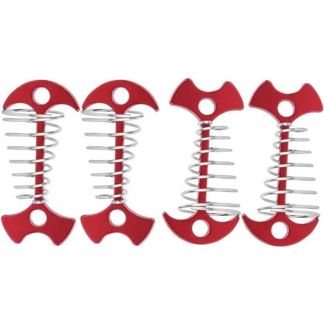 NAXUNNN Crochet De Boucle De Corde Chevilles D'ancrage Au Sol Pour Le Camping 4 Pièces 4 NAXUNNN Crochet De Boucle De Corde Chevilles D'ancrage Au Sol Pour Le Camping 4 Pièces – Image 2
