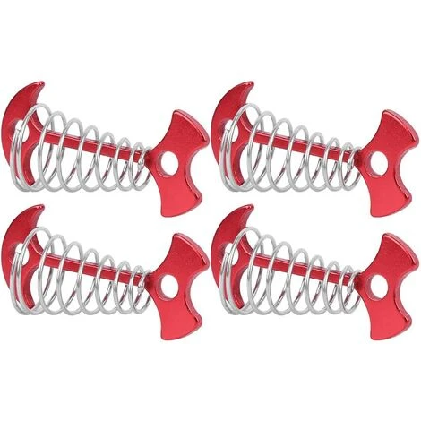 NAXUNNN Crochet De Boucle De Corde Chevilles D'ancrage Au Sol Pour Le Camping 4 Pièces 5 NAXUNNN Crochet De Boucle De Corde Chevilles D'ancrage Au Sol Pour Le Camping 4 Pièces – Image 3
