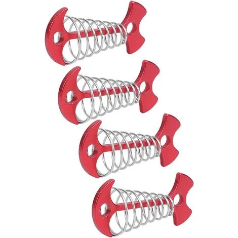 NAXUNNN Crochet De Boucle De Corde Chevilles D'ancrage Au Sol Pour Le Camping 4 Pièces 6 NAXUNNN Crochet De Boucle De Corde Chevilles D'ancrage Au Sol Pour Le Camping 4 Pièces – Image 4