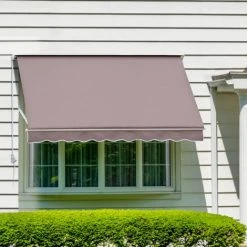 Outsunny Store Banne Manuel Inclinaison Réglable Aluminium Polyester Imperméabilisé 70L X 180l Cm Taupe Clair 8 Outsunny Store Banne Manuel Inclinaison Réglable Aluminium Polyester Imperméabilisé 70L X 180l Cm Taupe Clair -Pergola Soldes 6812080 2