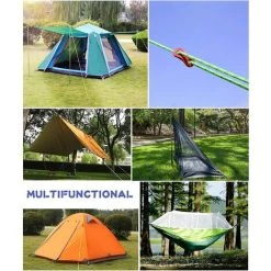 OYLDA Cordon Réfléchissant 5 Mm Cordon De Guidage De Tente Avec Réglage En Aluminium, Pour Store De Camping Et De Randonnée, Rouge, 6 Pièces -Pergola Soldes 68137835 2