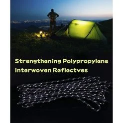 OYLDA Cordon Réfléchissant 5 Mm Cordon De Guidage De Tente Avec Réglage En Aluminium, Pour Store De Camping Et De Randonnée, Rouge, 6 Pièces -Pergola Soldes 68137835 3