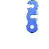 OYLDA 10 Pièces De Réglage De Tente En Alliage D'aluminium Pour Le Camping En Plein Air (bleu) 4,3 X 1,2 Cm -Pergola Soldes 68137838 1