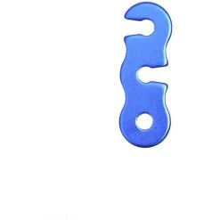 OYLDA 10 Pièces De Réglage De Tente En Alliage D'aluminium Pour Le Camping En Plein Air (bleu) 4,3 X 1,2 Cm