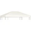 LangRay Maison & Jardin Toile Supérieure De Belvédère 310 G / M² 4 X 3 M Blanc Crème -Pergola Soldes 68151385 1