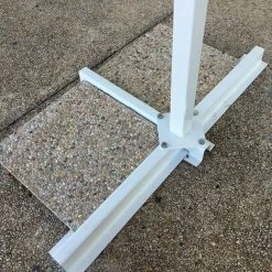 SUNNY INCH ® Stores Double Pente Sur Pied Avec Coffre - Blanc Gris - 3,5 X 3 M - Blanc Gris 5 SUNNY INCH ® Stores Double Pente Sur Pied Avec Coffre - Blanc Gris - 3,5 X 3 M - Blanc Gris -Pergola Soldes 7025075 2