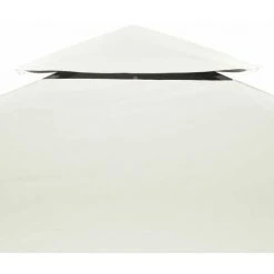 Toile De Toit De Belvédère Recouvrement Auvent 310 G/m² Blanc Crème 3x3 M VidaXL 10 Toile De Toit De Belvédère Recouvrement Auvent 310 G/m² Blanc Crème 3x3 M VidaXL -Pergola Soldes 734520 4