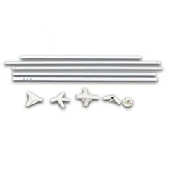 VidaXL Tente De Réception 3 X 4 M Blanc - Blanc -Pergola Soldes 735111 5