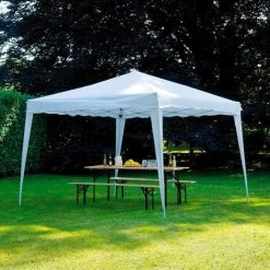 ELIOS PARASOLS Gazebo 3x3 M Pliable Imperméable à L'eau Pour Terrasse Market