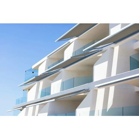 ICI STORE STORE BANNE COFFRE INTEGRAL MOTORISE RAL BLANC 3,93 X 3,5 DICKSON® TAUPE - TAUPE 6 ICI STORE STORE BANNE COFFRE INTEGRAL MOTORISE RAL BLANC 3,93 X 3,5 DICKSON® TAUPE - TAUPE – Image 4