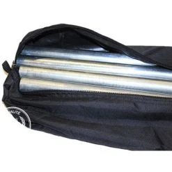 INTENT24.FR Set De Housses De Tente Housses Pour Les Tubes 3 M ECONOMY Pour Tentes Pliantes/réception 5 Pièces - Noir -Pergola Soldes 7660547 3