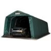 INTENT24.FR INTENT24 Tente-garage Carport 3,3 X 9,6m D'élevage Abri Agricole Tente De Stockage Bâche Env. 550g/m² Armature Solide Vert Fonce - Vert -Pergola Soldes 7660822 1