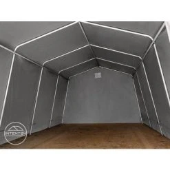 INTENT24.FR Abri/Tente Garage PREMIUM 3,3 X 4,8 M Pour Voiture Et Bateau - Toile PVC Env. 500g/m² Imperméable Gris - Gris 10 INTENT24.FR Abri/Tente Garage PREMIUM 3,3 X 4,8 M Pour Voiture Et Bateau - Toile PVC Env. 500g/m² Imperméable Gris - Gris -Pergola Soldes 7660868 4