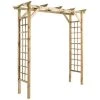 JARDIPOLYS Pergola VALERIANE - Droite - L. 210 X P. 72 X H. 214,5 Cm -Pergola Soldes 8342095 1