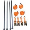 INTEROUGE Kit De Haubanage 4 Sangles + 4 Piquets Chapiteau 2 INTEROUGE Kit De Haubanage 4 Sangles + 4 Piquets Chapiteau -Pergola Soldes 8714344 1