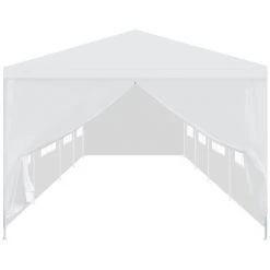 VidaXL Tonnelle De Jardin 3 X 12 M Blanc - Blanc